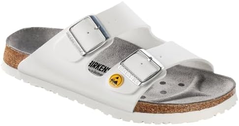 Amazon.com | Birkenstock Sandals x White EU 37.0 | Mules & Clogs